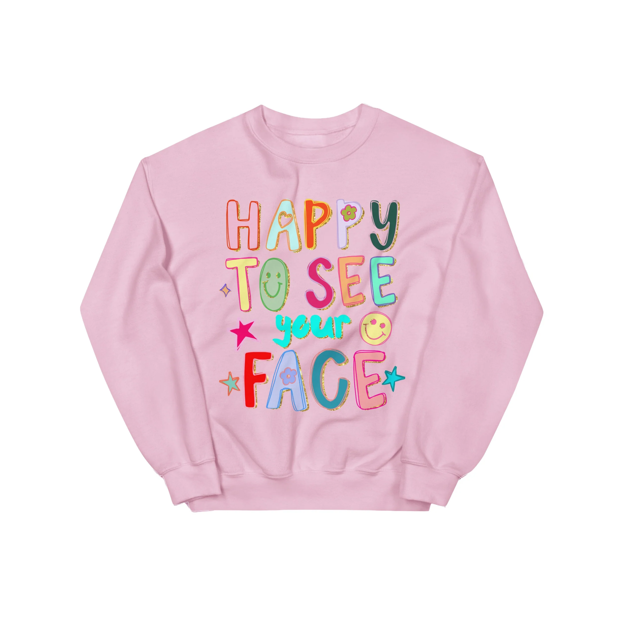 Happy to See Your Face Sweatshirt - Image 4