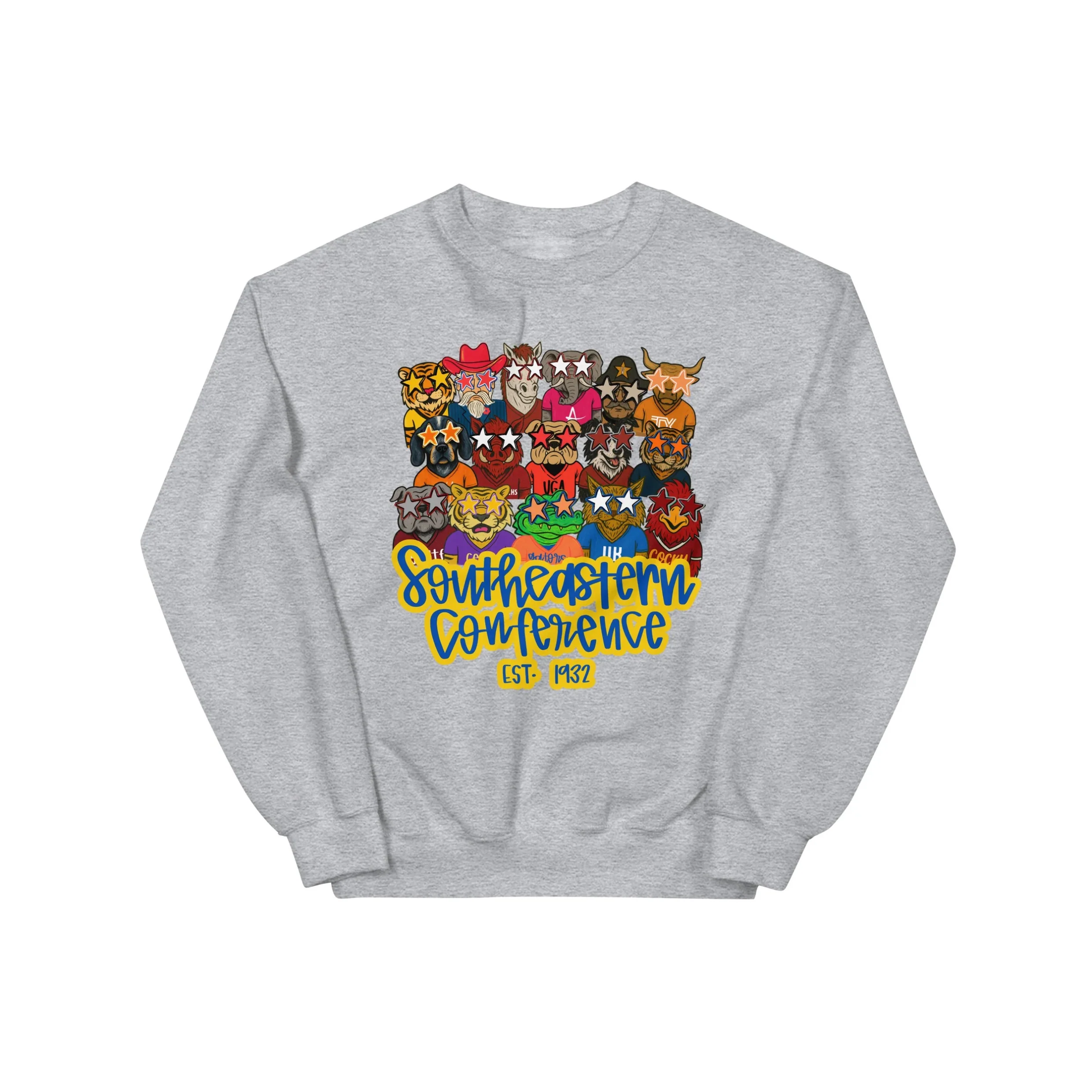 Trendy SEC Mascots Sweatshirt - Image 4