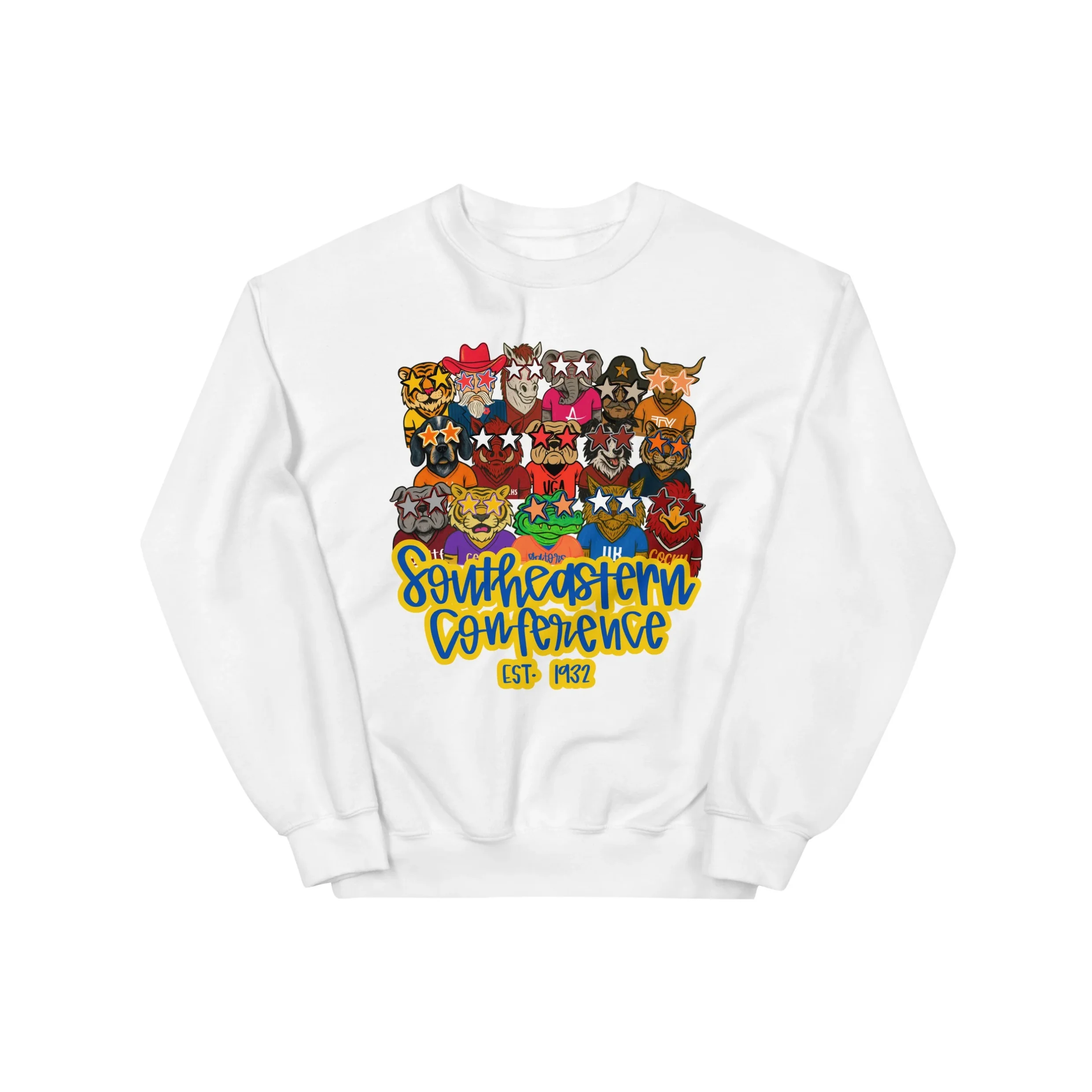 Trendy SEC Mascots Sweatshirt - Image 5