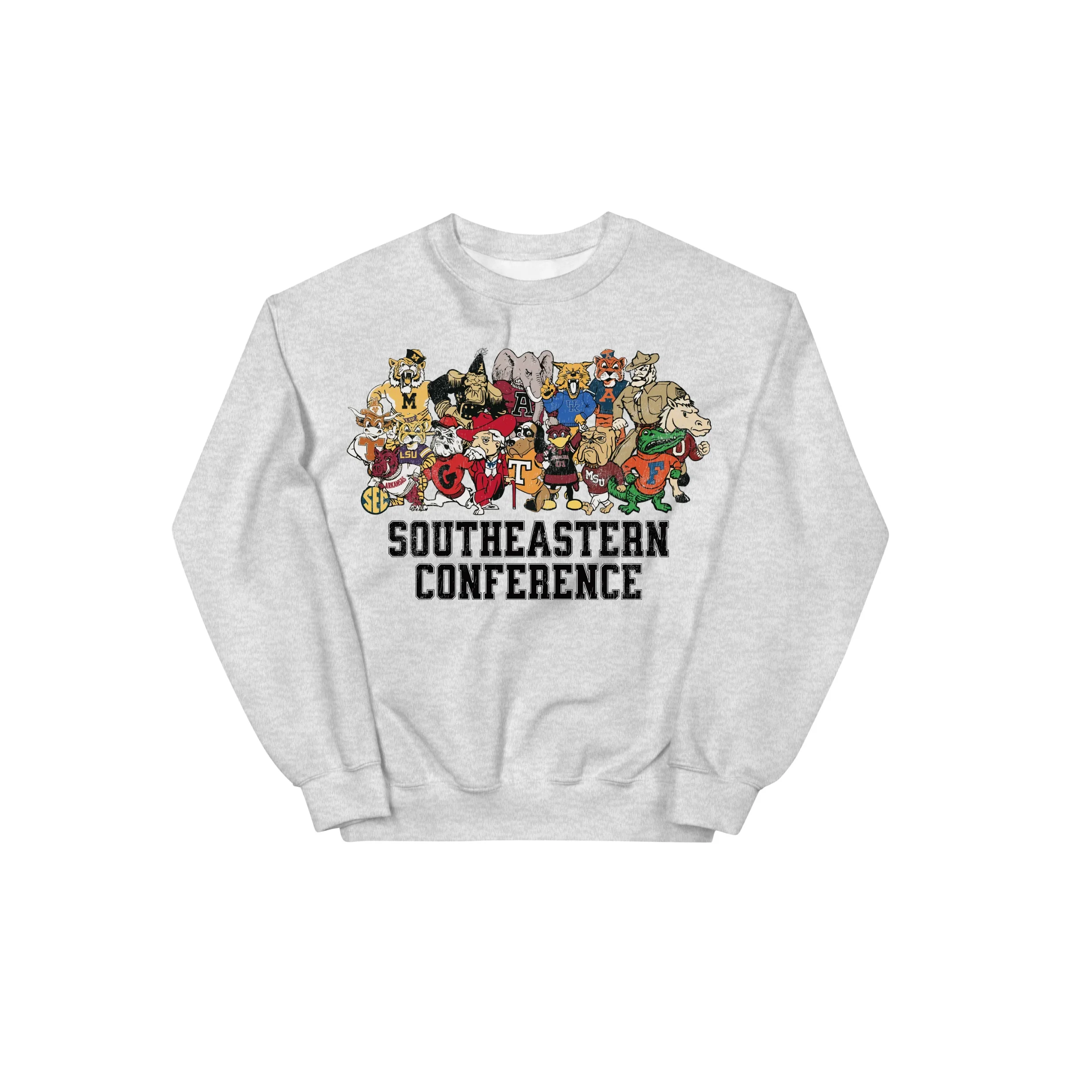 Vintage SEC College Mascots Sweatshirt - Image 5